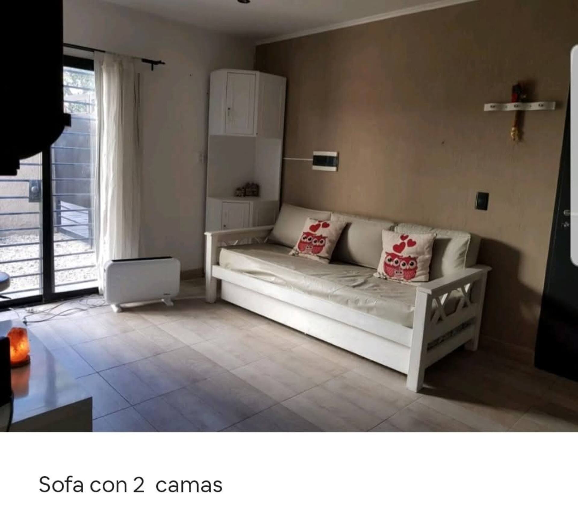 Ground-floor two-room apartment with patio in Vicente López