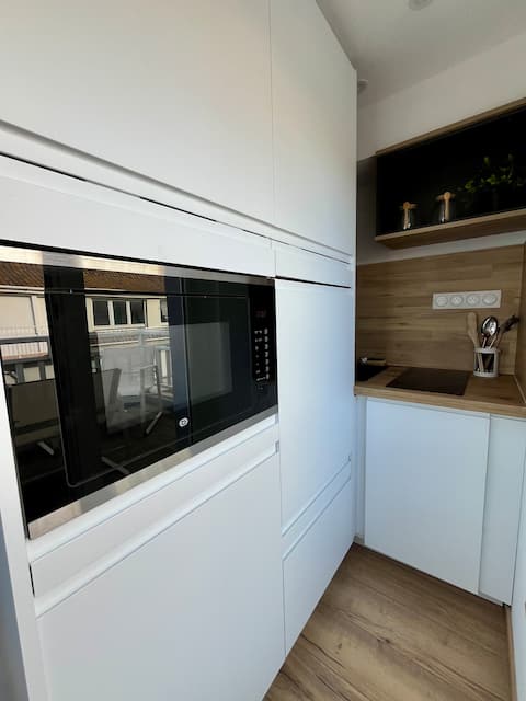Top Airbnb: Cozy 20 m2 studio with sea view terrace à Le Portel