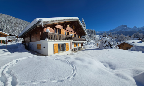 Successful Airbnb property: The Slalom cottage with a great view in Ollon