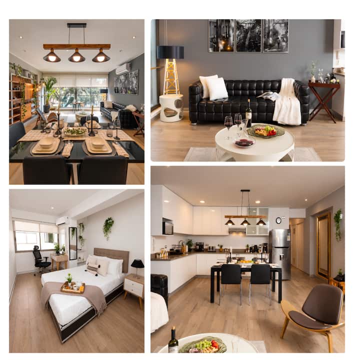 The Vintage Soul: 2BR Barranco w/A/C+Free parking