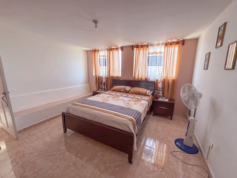 2nd floor apartment/ house on the boulevard.