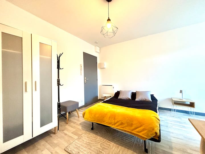 Studio Wabaki - Lumineux Au Centre De Reims - Reims