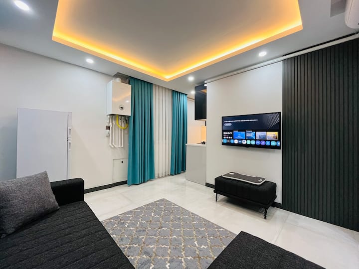 Suvari Homes 1 Merkezde İKi Klimalı Lüks Suit - Antalya