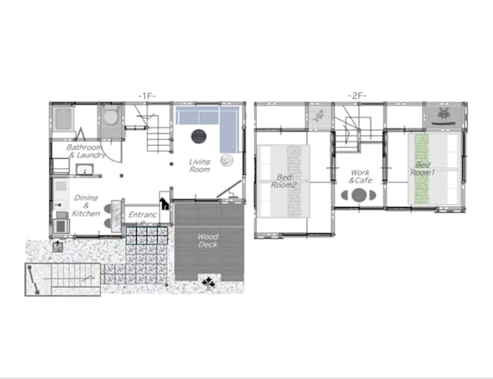 貸切戸建| 浅草20分|ディズニー30分|秋葉原34分|成田空港45分|67m2・2ldk・2〜4人 - Chiba