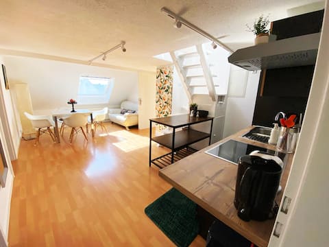 Sunny duplex 3 bedrooms + living-dining area