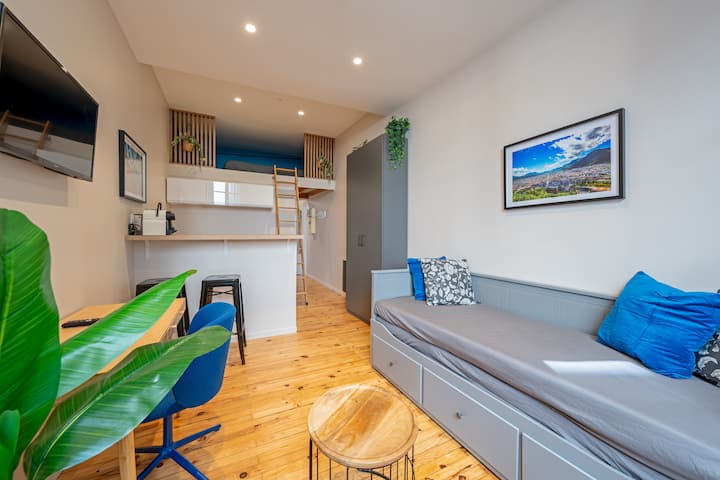 Tilleul 1 | Ultra-centre, 3 Lits, Bureau, Wifi - Grenoble