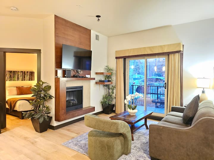 2 Br 2 Bth Condo/hot Tubs/steam Rm/free Pking/ac - Canmore