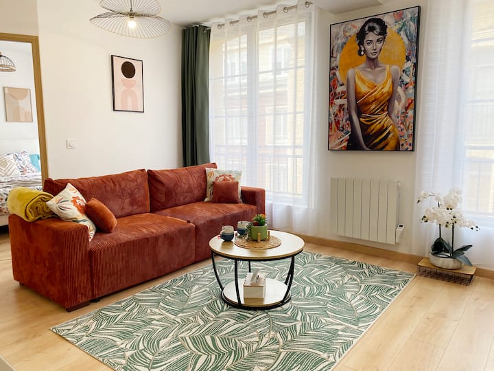 Appartement Lumineux Au Cœur De Dieppe - Plage de Dieppe