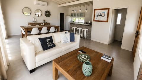 Successful Airbnb property: Costa Esmeralda Golf I Large garden and fireplace in Costa Esmeralda