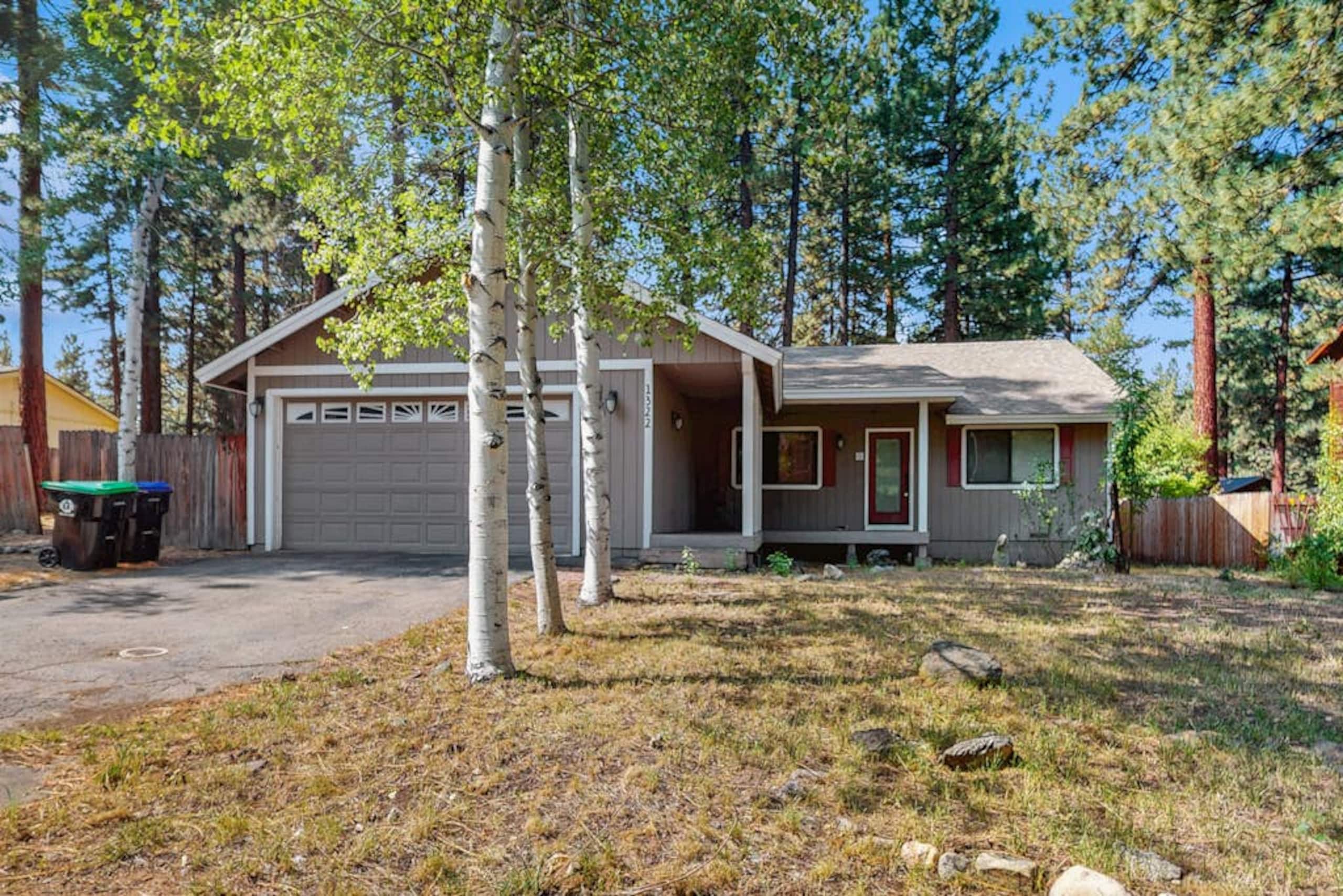 Cozy Tahoe Cabin with Pine Views & Fireplace - Main photo