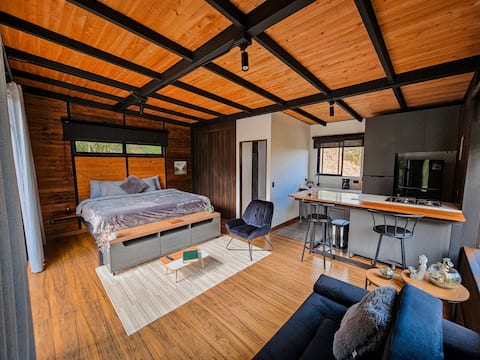 Successful Airbnb property: lovely cabin with sauna, jacuzzi and private river in Cocorná