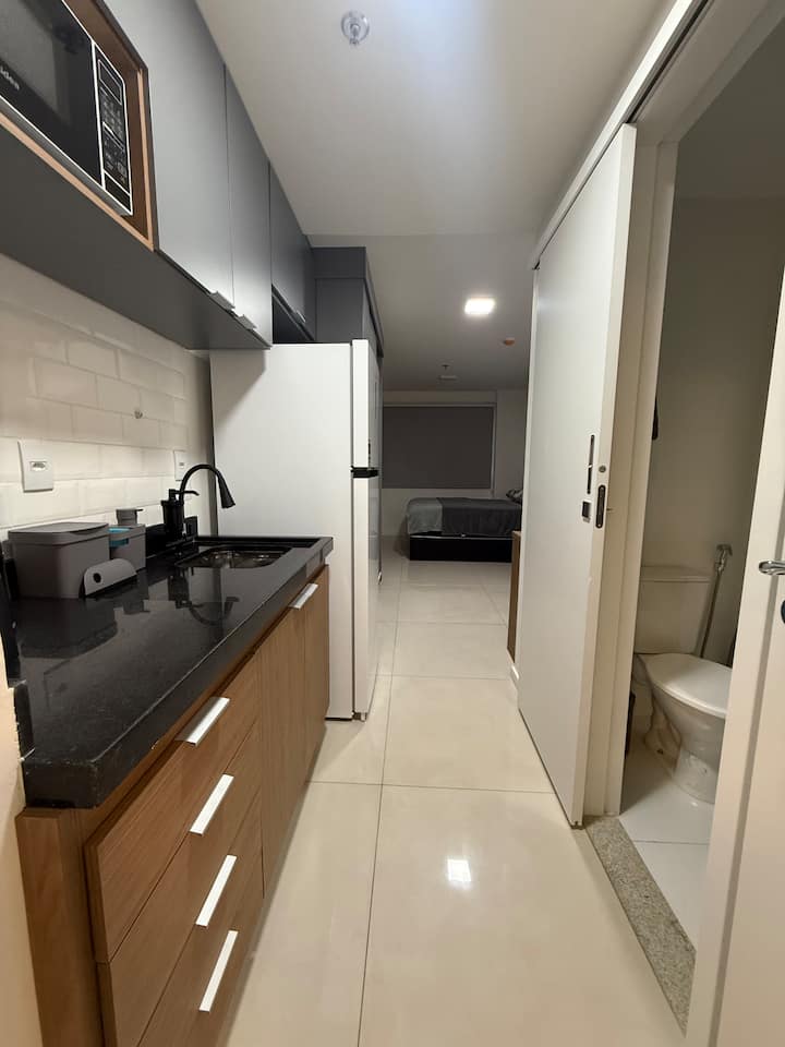 Flat Próximo Ao Centro De Vr / C Garagem - Volta Redonda