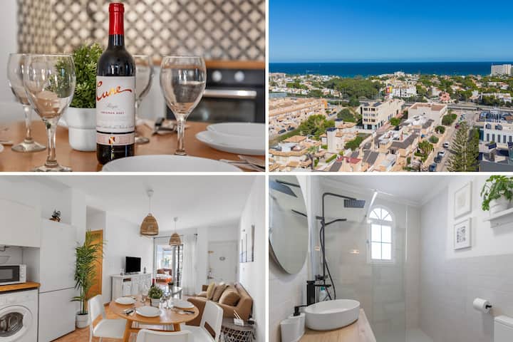 Bungalow con parking privado a 10 min de la playa