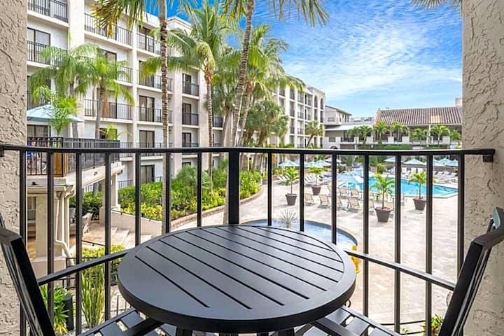 Studio Ste | Wyndham Boca | 2 Double Beds - Boca Raton, FL