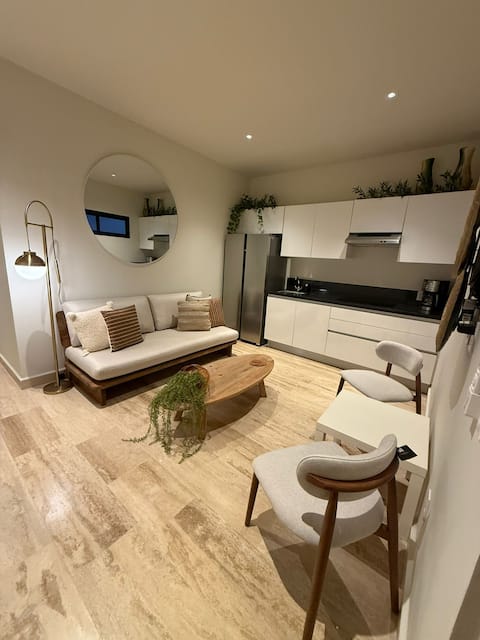 Top Airbnb: M410 Stylish New Apartment • Steps from the Beach in Aviación