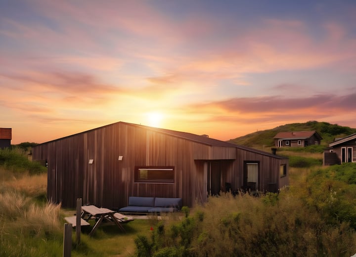Luxury dune house on beach & North Sea on Vlieland