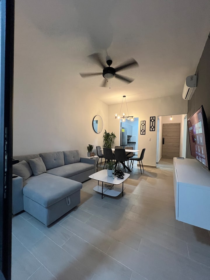 3 Br Apartment, Private Beach, Pool, Gym & Gulf - Punta Cana
