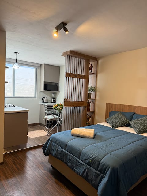 Downtown private studio with its own kitchen and bathroom