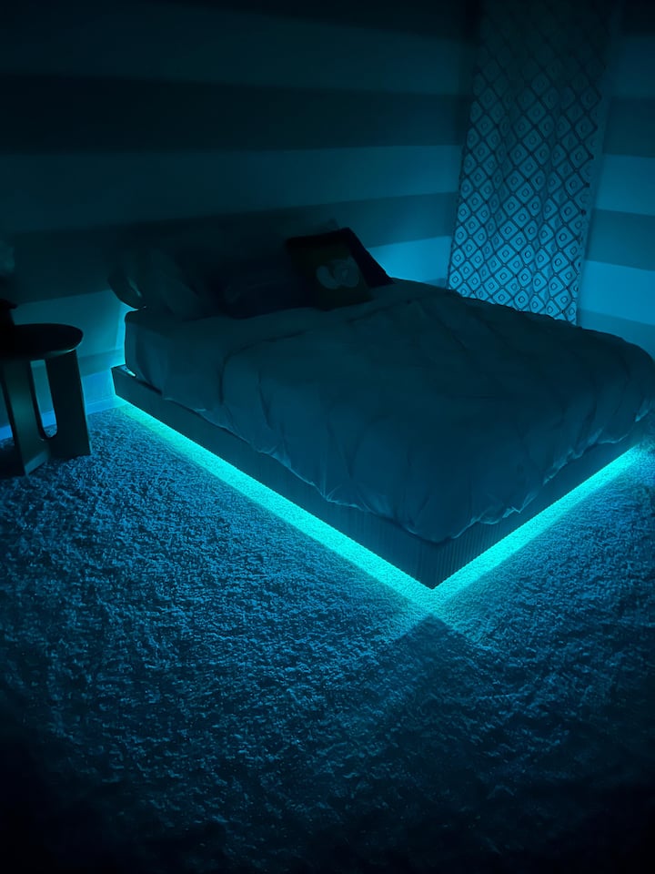 Cromoterapia relajante. 