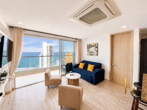 TOP ocean view | 2 rooms + pool | apartment 1604