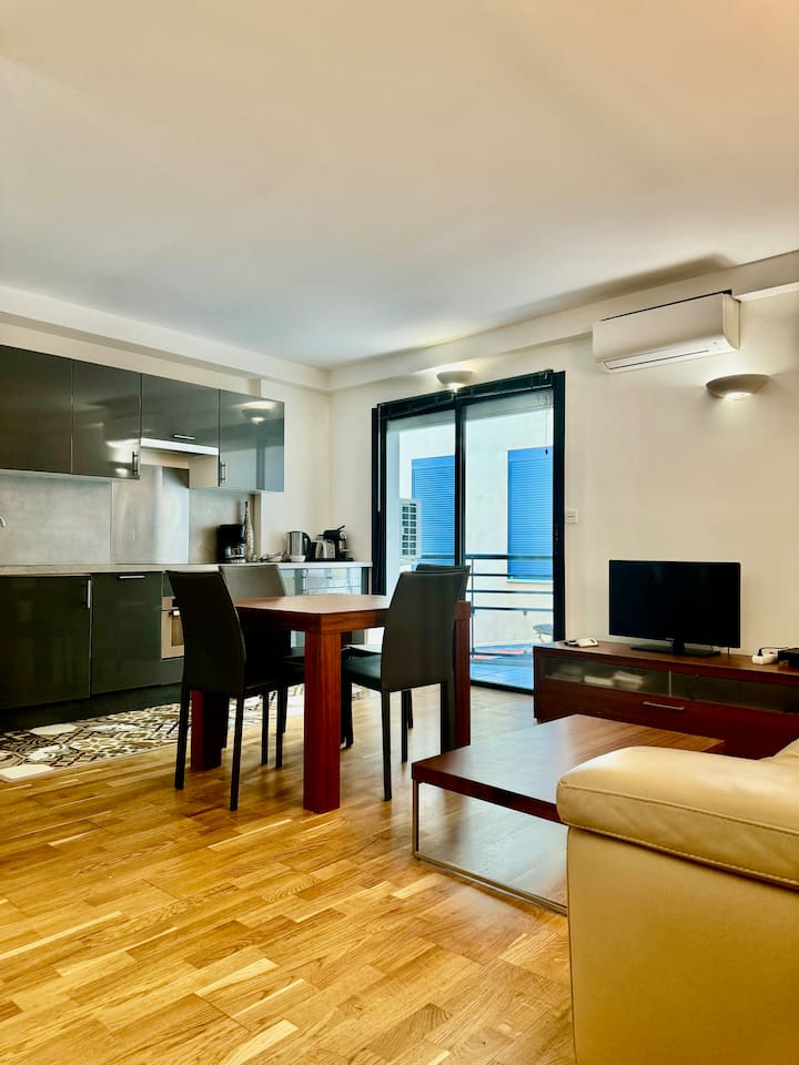 Centre Cannes  2 Min Croisette  Clim  Balcon - Cannes