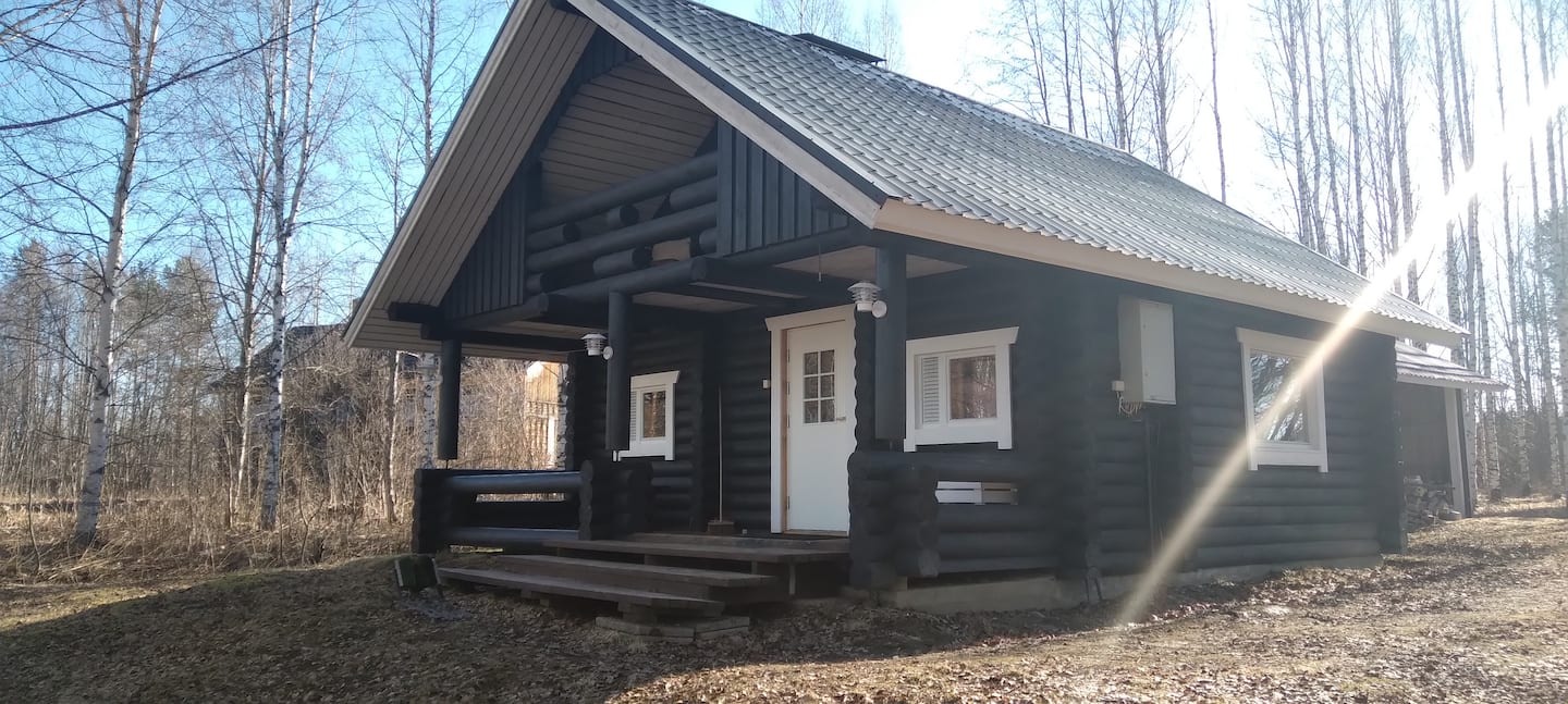 Järvenrantamökki Sotkamossa 1