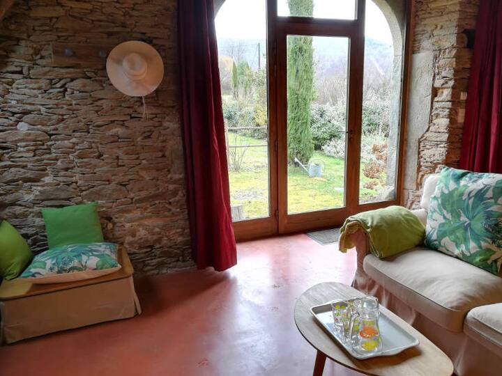 Mooie Gite; La Grange, 2 Personen - Conques