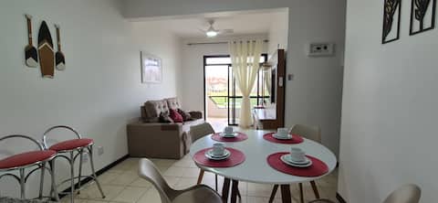 Top Airbnb: 50 meters from the beach - Sea view - Ingleses - 2 bedrooms em Ingleses Norte