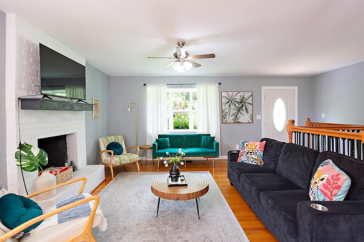 Vibrant Home W/ Game Room - Capitol, Fsu, & Famu - Tallahassee, FL