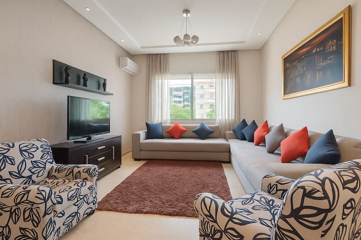 Appartement à Hay Riad Rabat – Wi-fi, Calme - ラバト