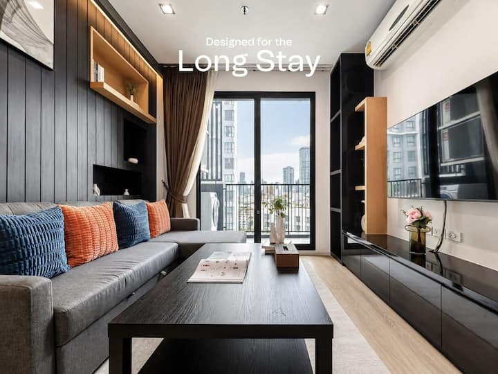 Near Mrt  Modern 2br  Pool & Gym  Sontana - Bangkok