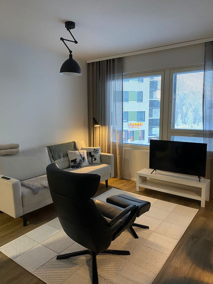 Modern 2br Apartment W/ Sauna In City Centre - Rovaniemi