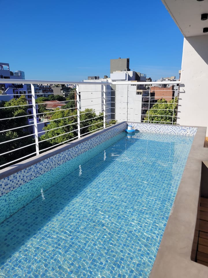 Amplio Y Luminoso Depto. En Palermo Con Piscina - Buenos Aires