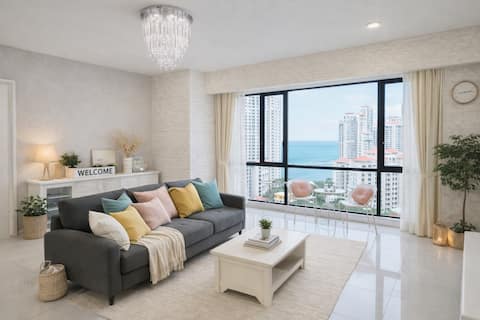 Gurney Seaview 2BR | Bathtub | Luxury Jazz Suites