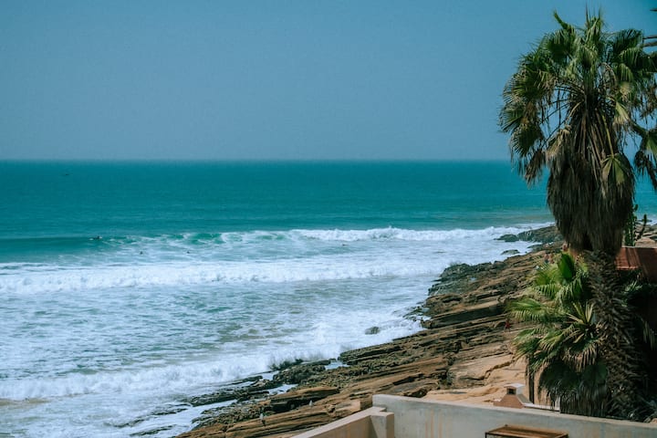 Anchor Point, Taghazout: Appartement Vue Sur Mer 1 - Taghazout