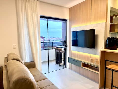 Imóvel de sucesso: Harmonie exquisite apartment | Downtown | 200 meters from the sea em Itapoá