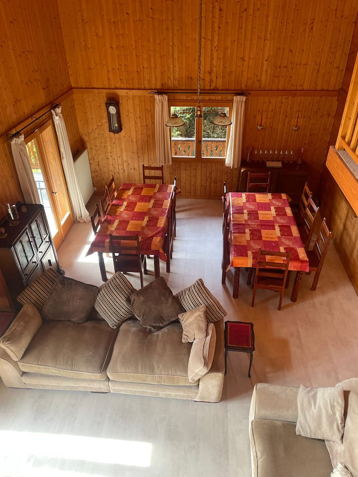 Grand Chalet, Big Place For 16 People, Belle Vue - Thollon-les-Mémises