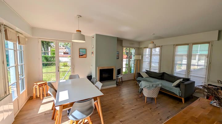 Maison Au Cœur Du Golf Des Pins Terrasse & Vélos - Hardelot-Plage