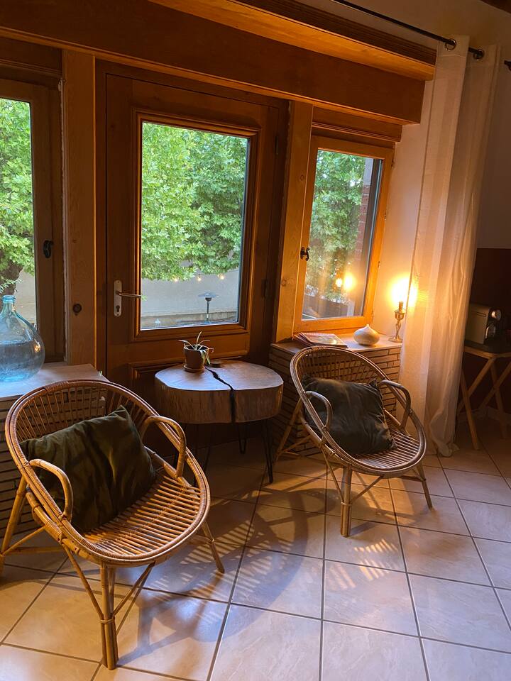 Charming Private Studio In Beaujolais Vineyards - Saint-Georges-de-Reneins