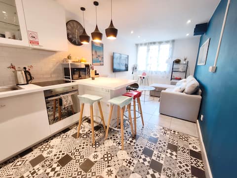 Top performing Airbnb: T3 Central, Family+Sofa Bed, Metro, Relax, Peace in Saint Cyprien