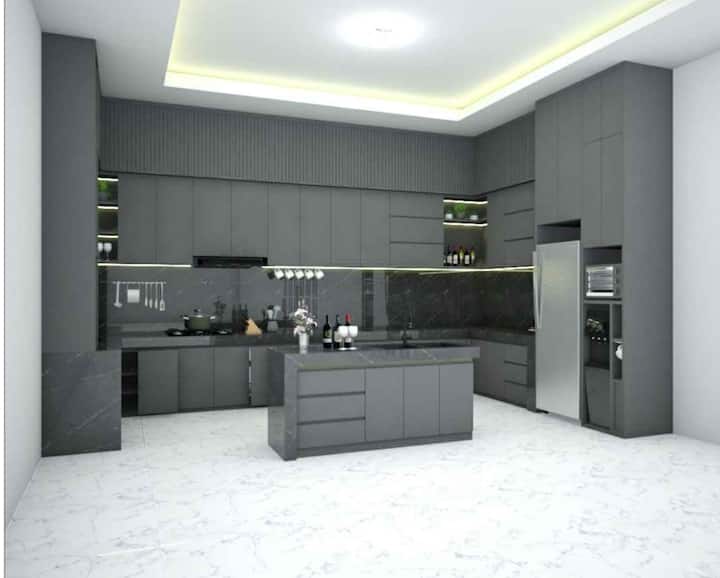 Maison De Cascade. A Modern Tropical House - Karanganyar