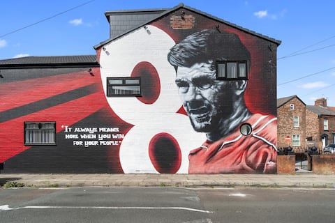 Steven Gerrard Anfield House - 6 bedroom house.