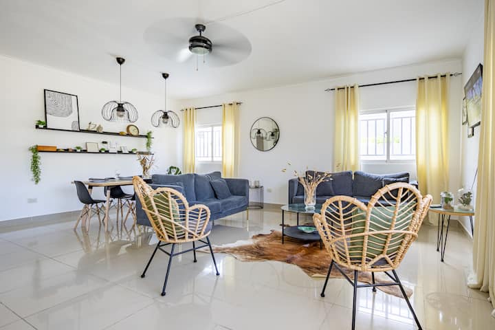 Tu Rincón Caribeño Con Piscina Y Palmeras - La Romana