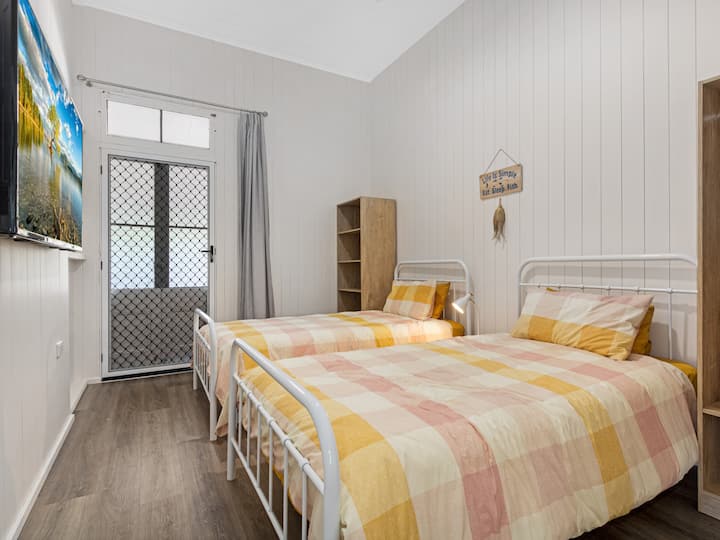 Dve manželské postele King.