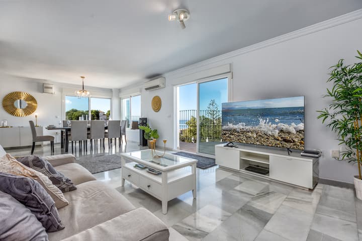 Nogali - Private Heated Pool-bbq-sea View-parking - Andalusien