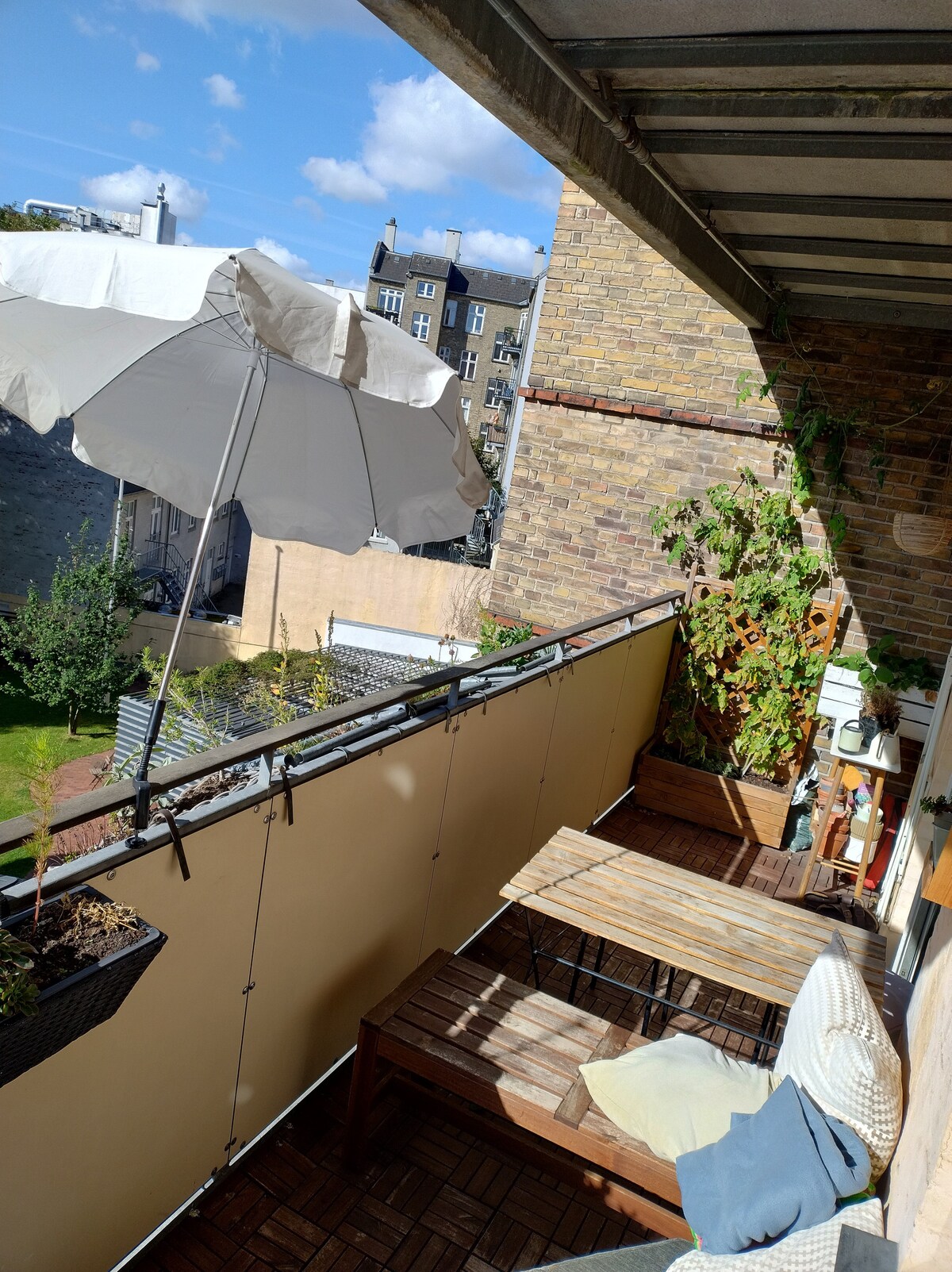 Beautiful view of Private Balcony Penthouse Apartments For Rent In Copenhagen