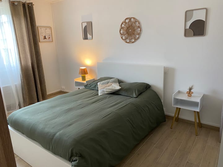 Chambre 3 Cosy Et Calme, 15 Min à Pied Aéroport - Bouguenais
