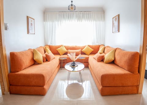 Top performing Airbnb: A true gem in the heart of Rabat with fiber optics in Arrondissement Hassan مقاطعة حسان