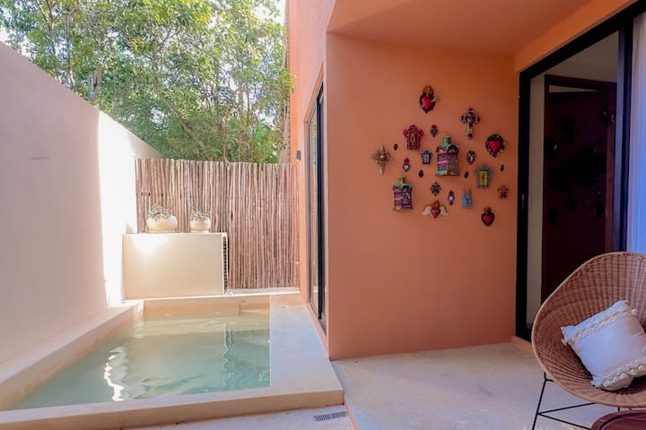 Oasis Between Jungle And Caribbean. Private Pool - Tulum