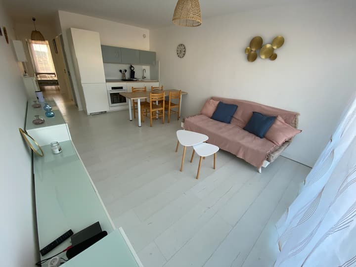L'écume D'or, Appartement T3 Vue Mer Et Lac - Port-la-Nouvelle